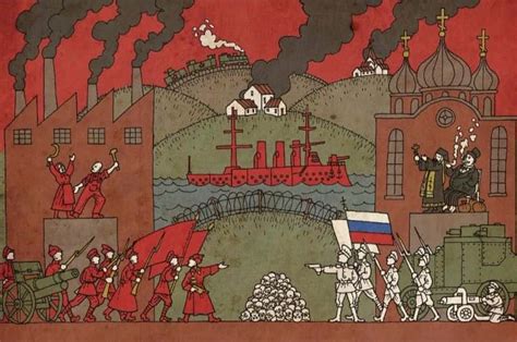 russian civil war reds vs whites